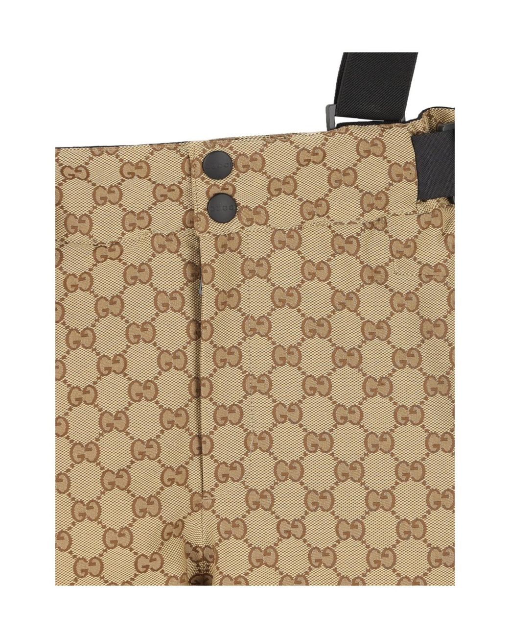 Gucci Metallic Gg Technical Jacquard Pants for men