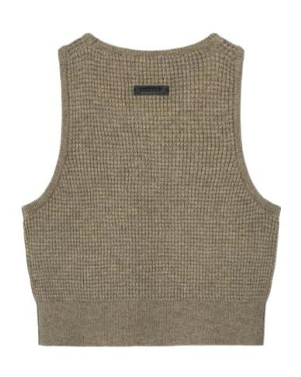 Fear Of God Natural Waffle Sport Tank Top