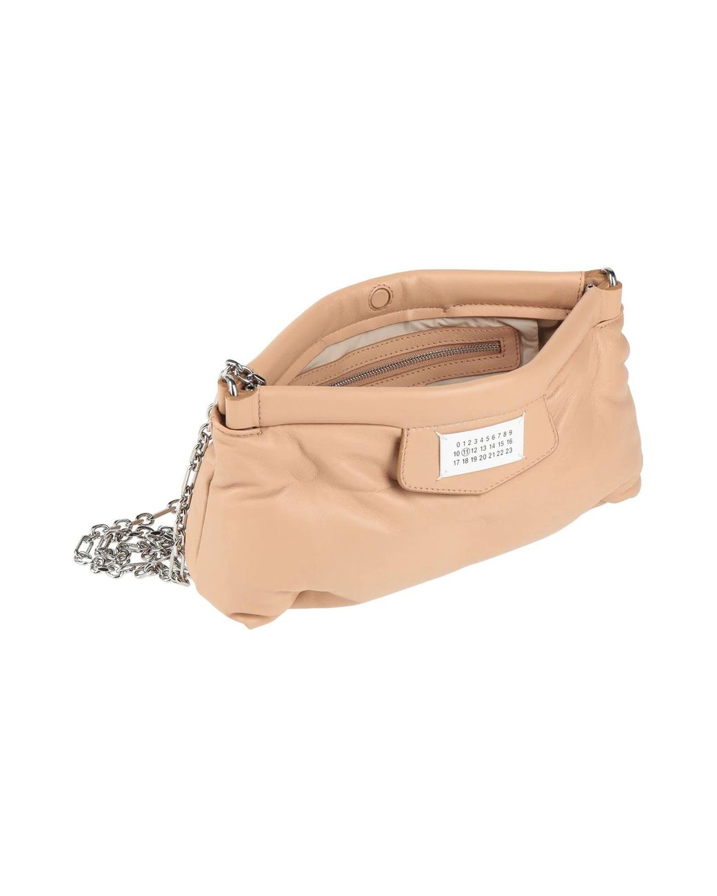 Maison Margiela Natural Medium Leather Handbag