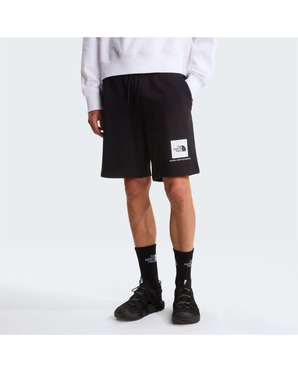 The North Face Black Soft Shorts for men