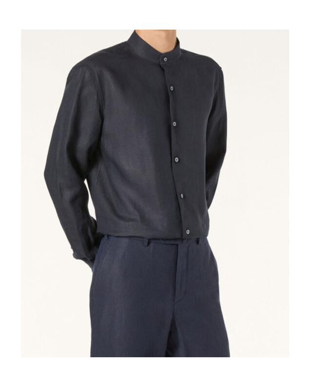 Loro Piana Blue Elia Shirt for men