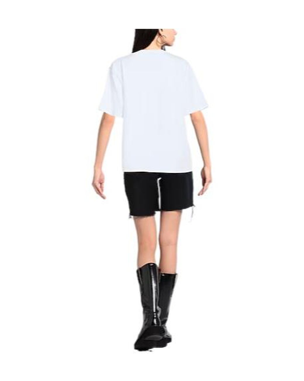 Sportmax White Casual Printed T-Shirt