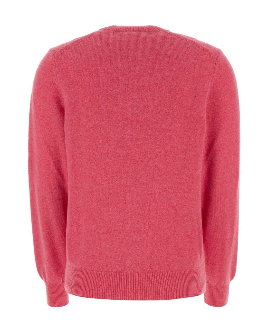COMME DES GARÇONS PLAY Pink Wool Cardigan