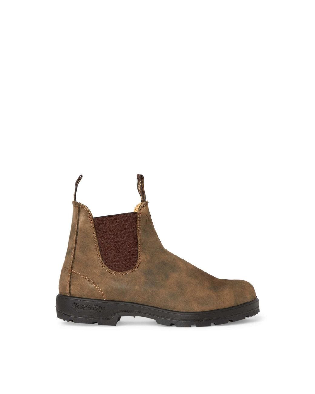 Blundstone Brown Elasticated Leather Boots for men