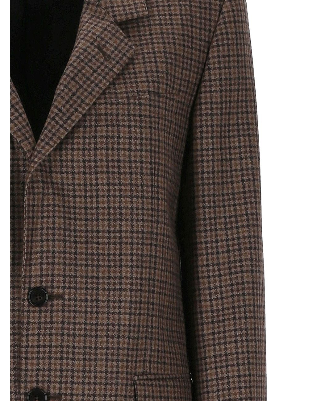 Céline Brown Long-Sleeved Suit Coat