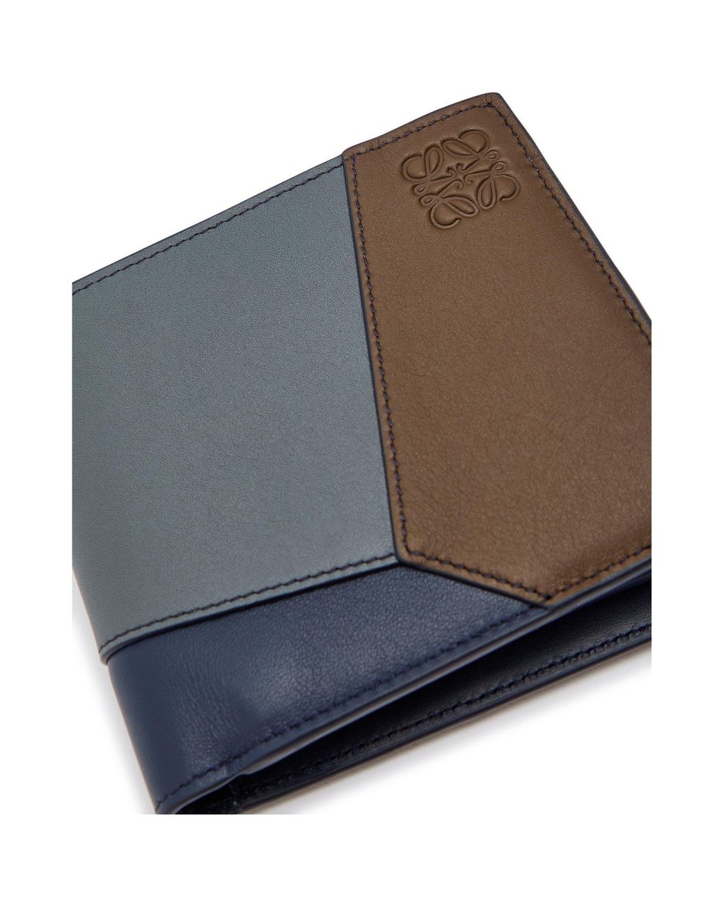 Loewe Blue Leather Wallet for men