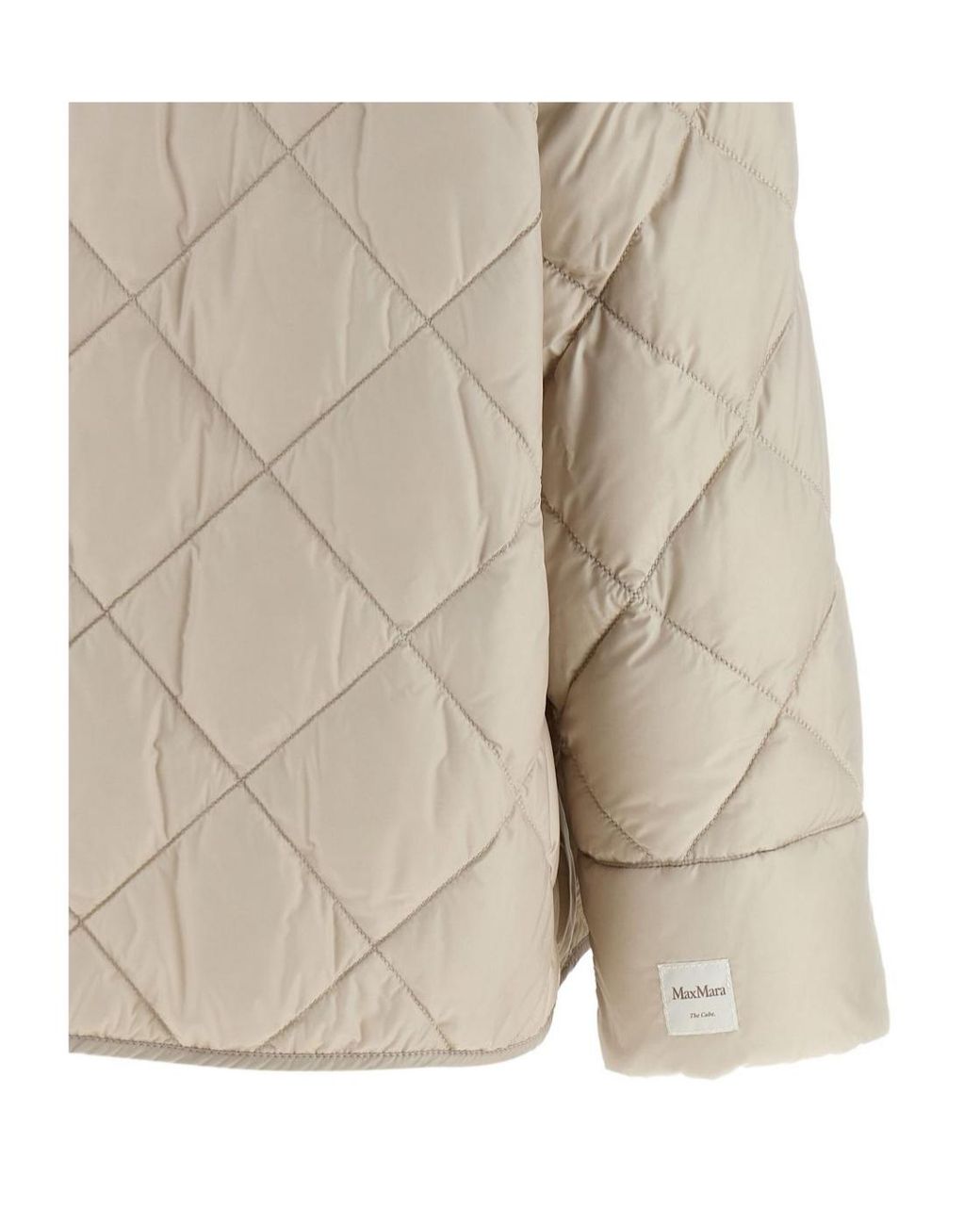 Max Mara Natural The Cube Mtcpisoft Quilted Down Jacket