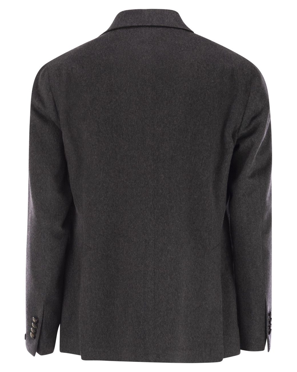 Tagliatore Black Two-Button Patch Pocket Jacket for men