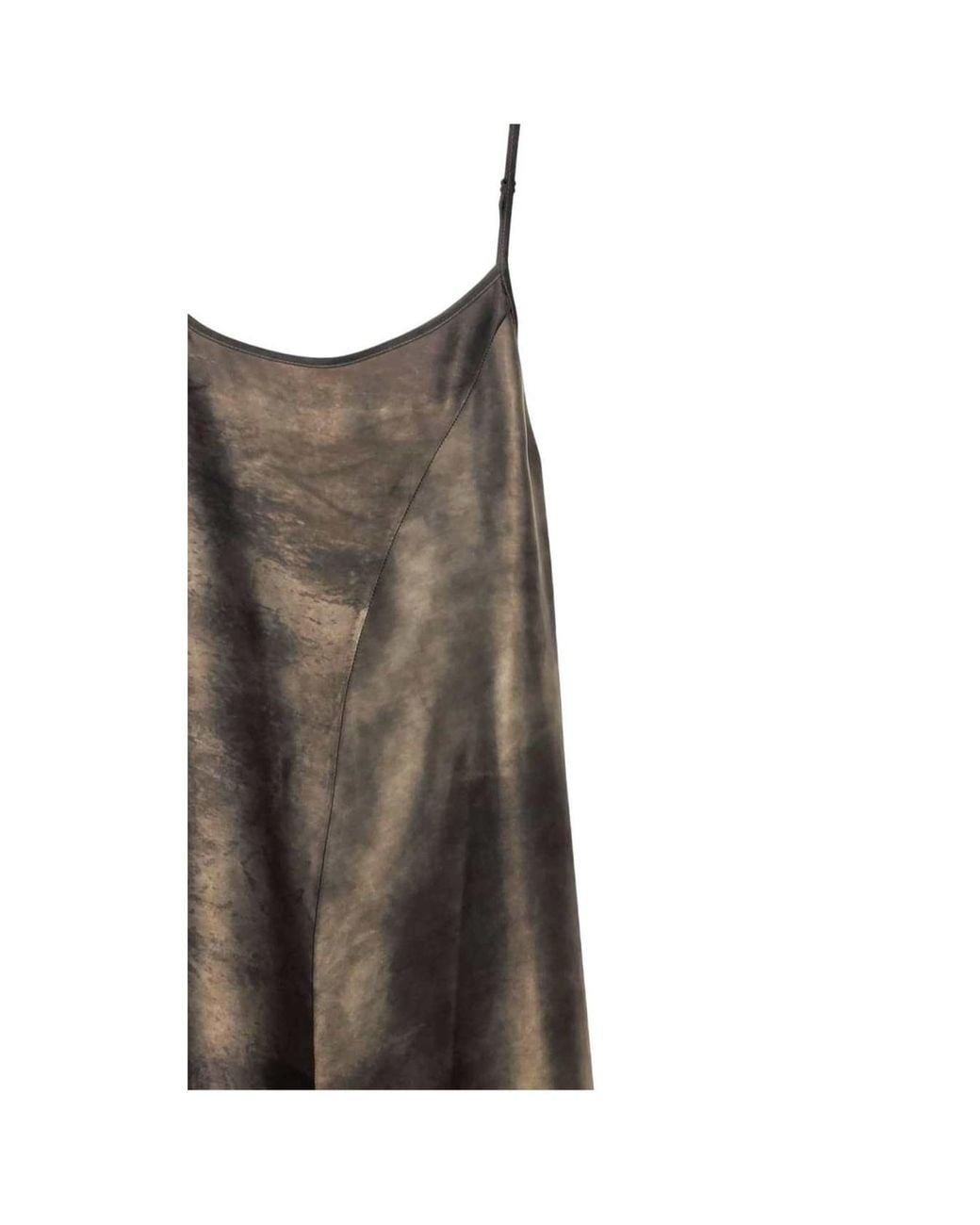 Uma Wang Black Spaghetti-Strap Dress