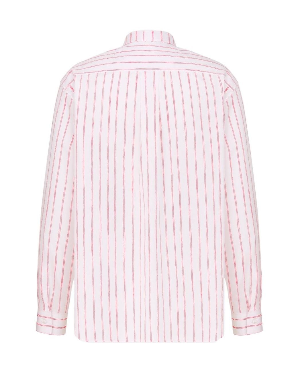 Dior Pink And Hylton Nel Oversized Shirt for men