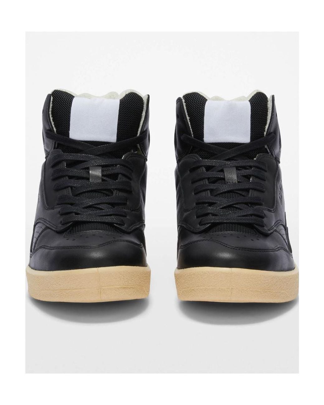 Jil Sander Black High-Top Sneakers