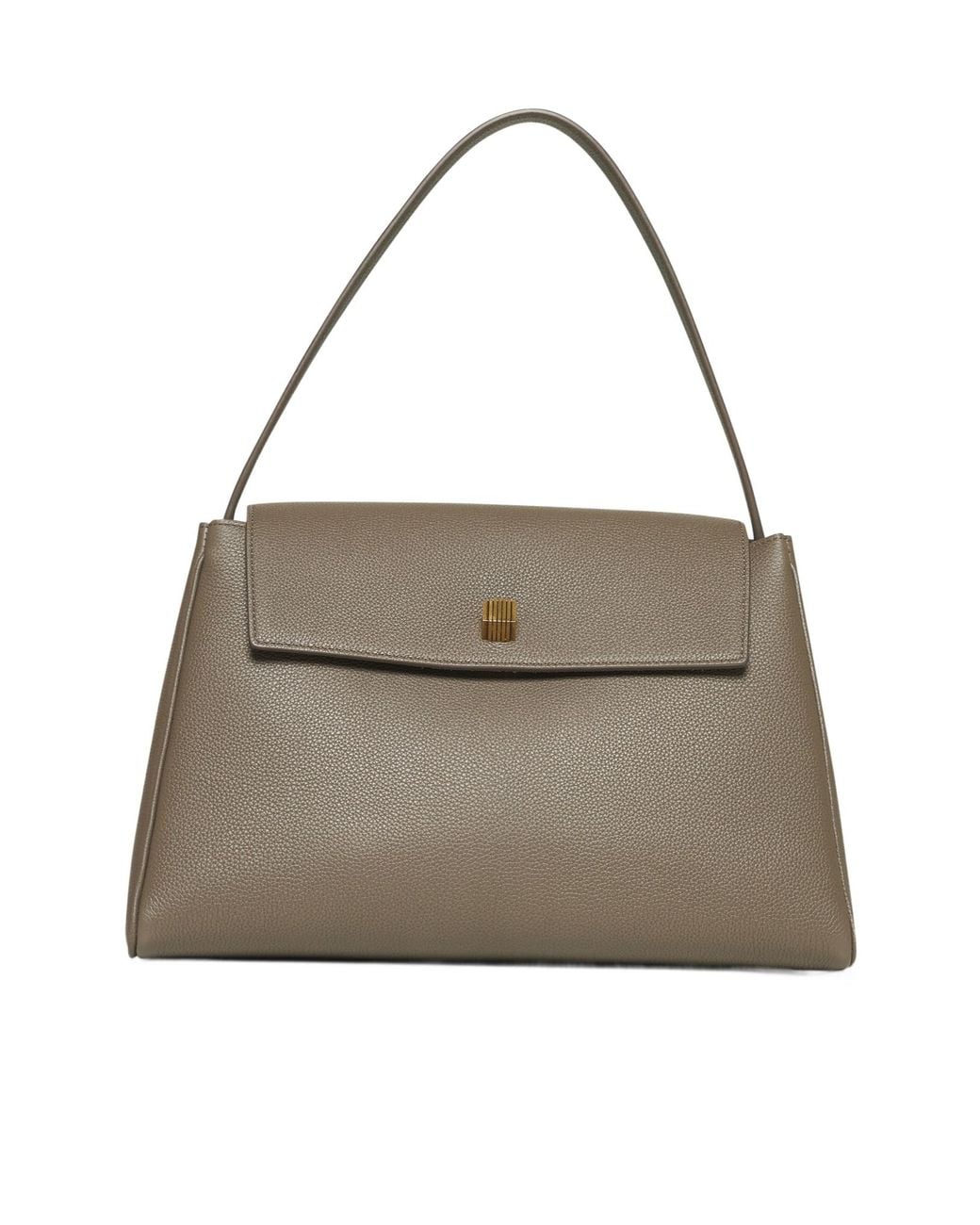 Khaite Natural Audrey Top Handle Bag