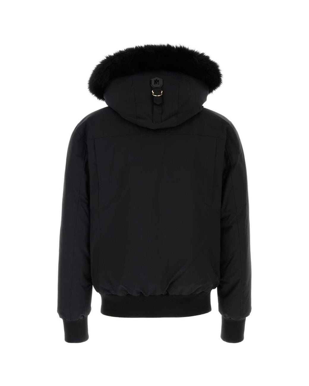 Mackage Black Dixon Hooded Down Jacket for men