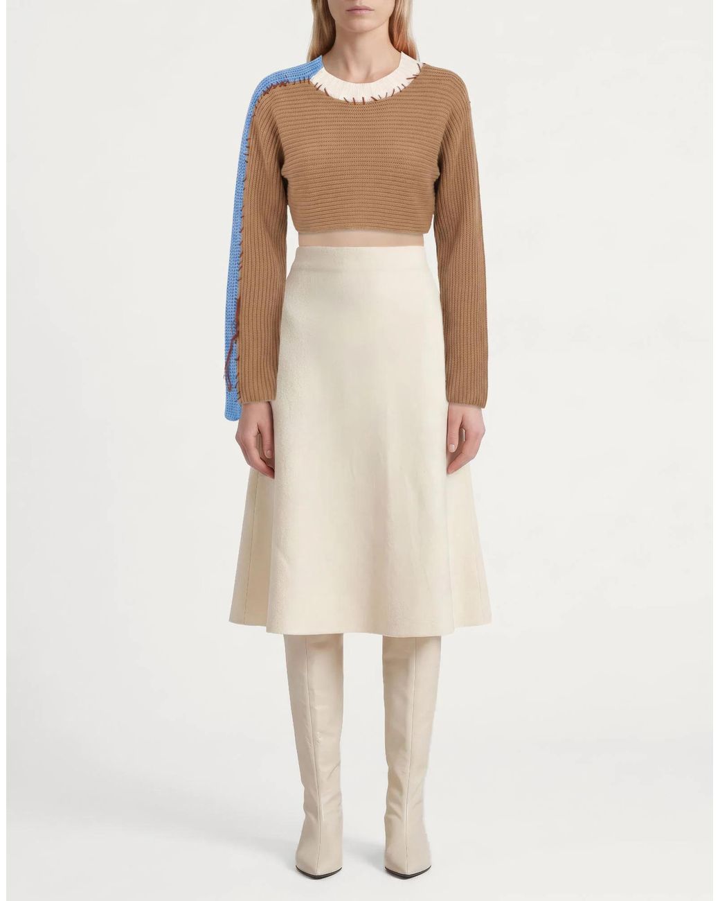 Marni Brown Sweater Virgin Wool
