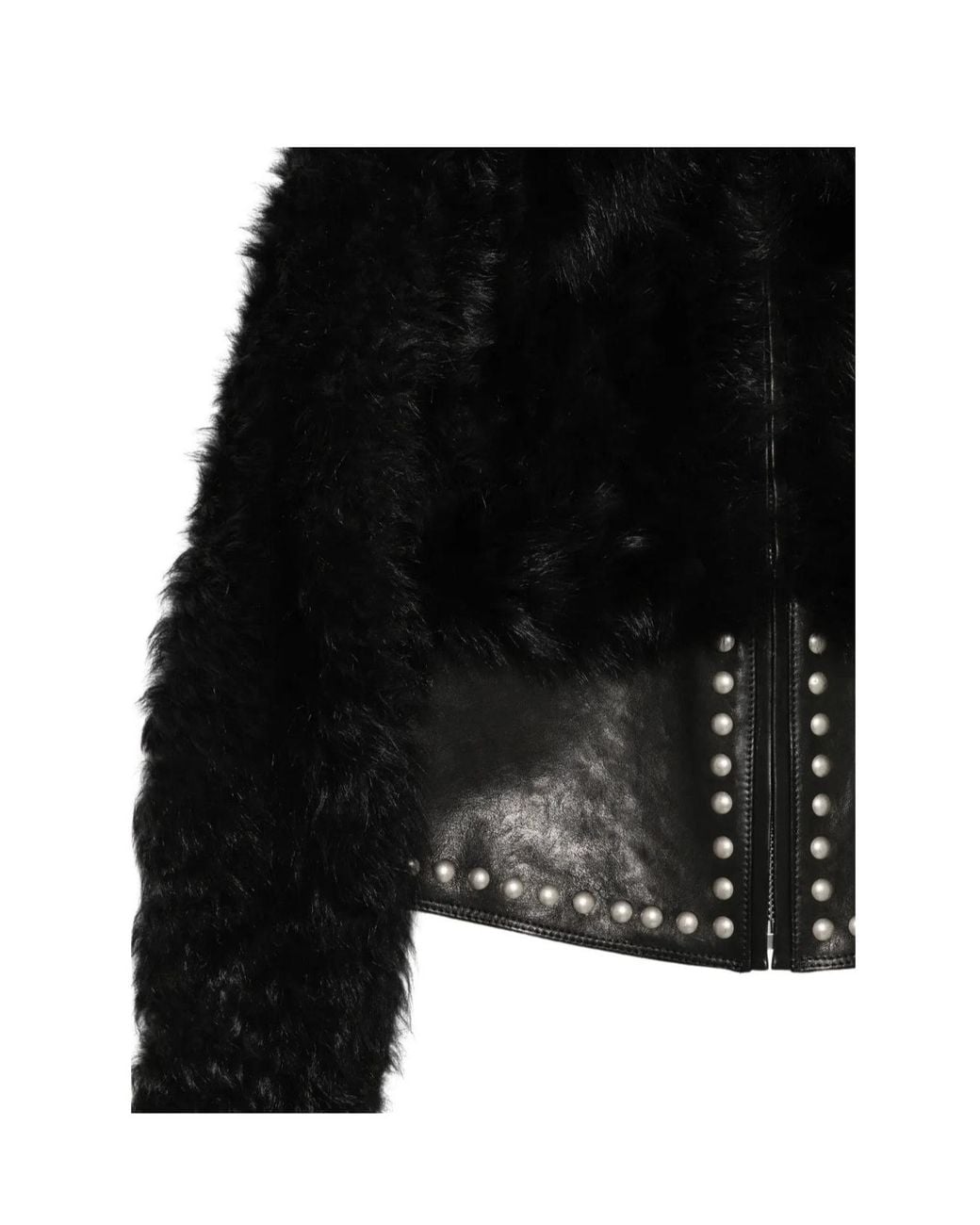 Ann Demeulemeester Black Zip-Up Jacket