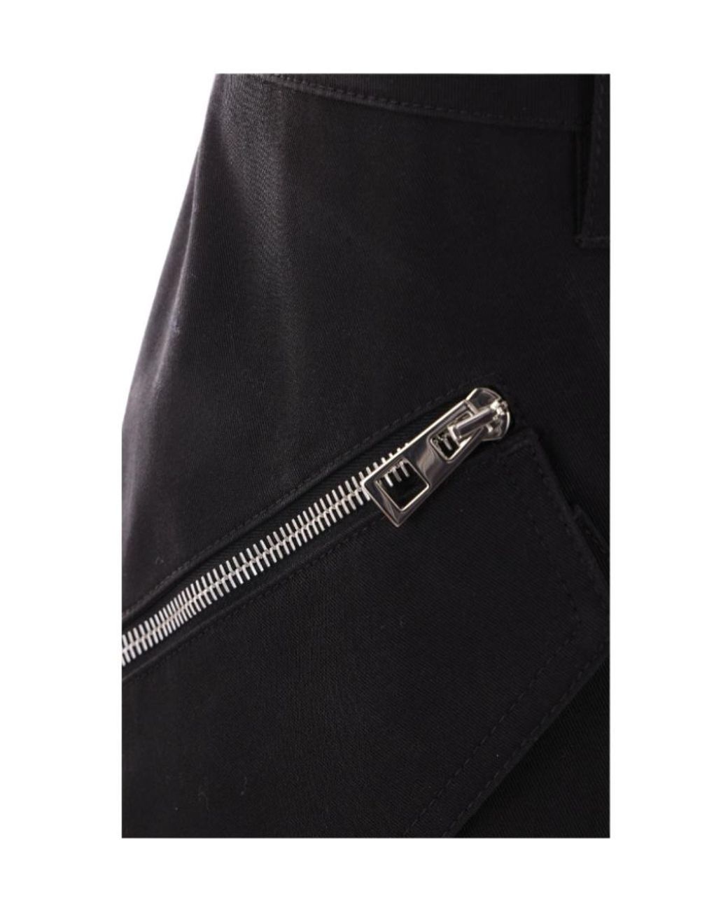 Loewe Black Zip-Detailed Cargo Trousers for men