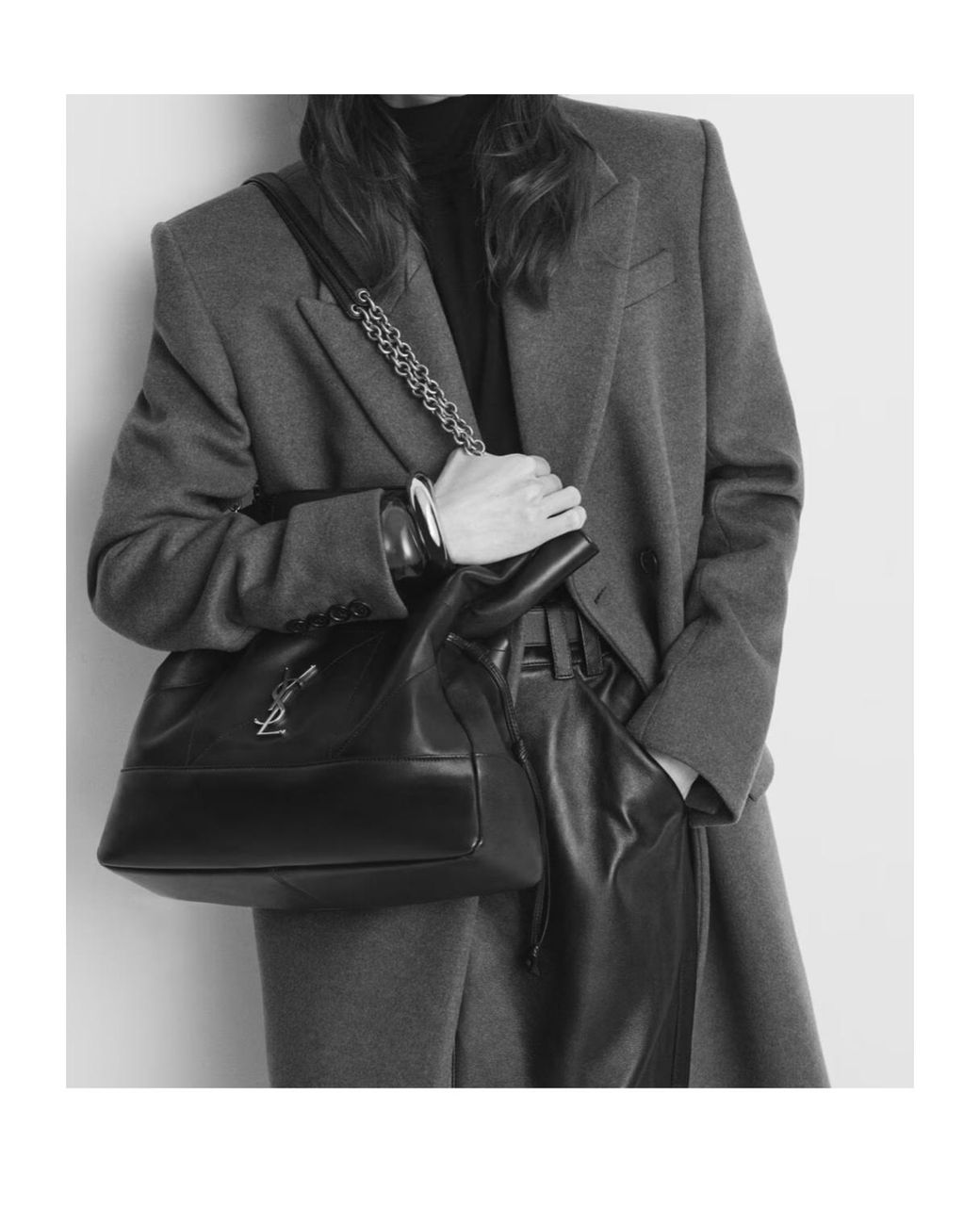 Saint Laurent Brown Jamie Shoulder Bag