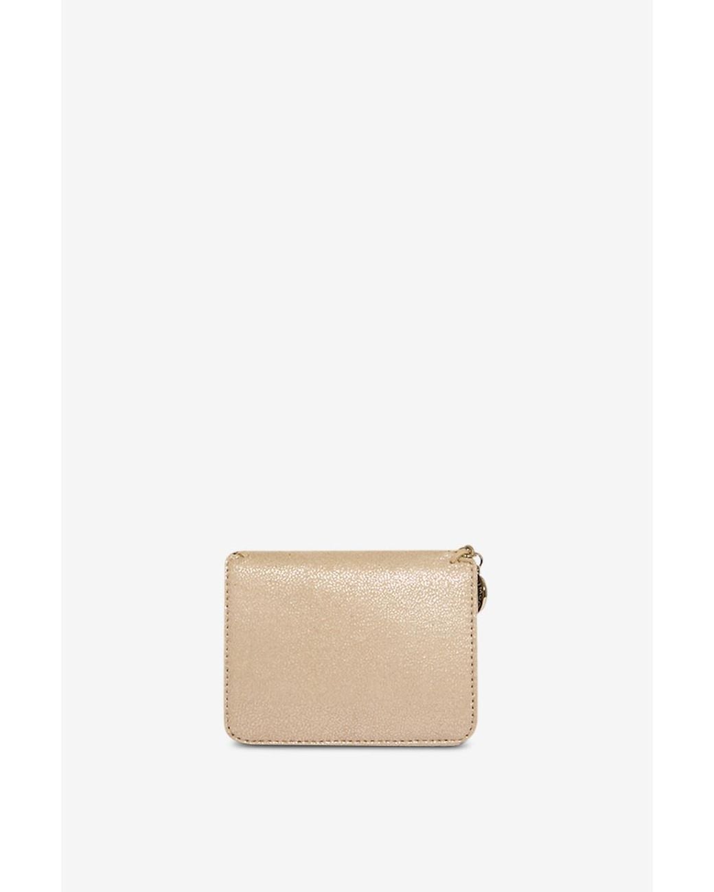 Stella McCartney Natural Falabella Bi-Fold Wallet