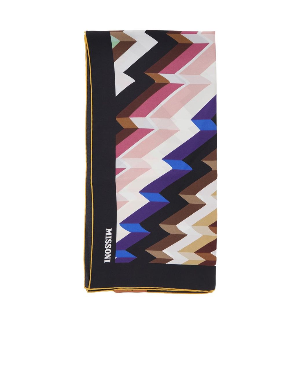 Missoni Multicolor Patterned Silk Scarf