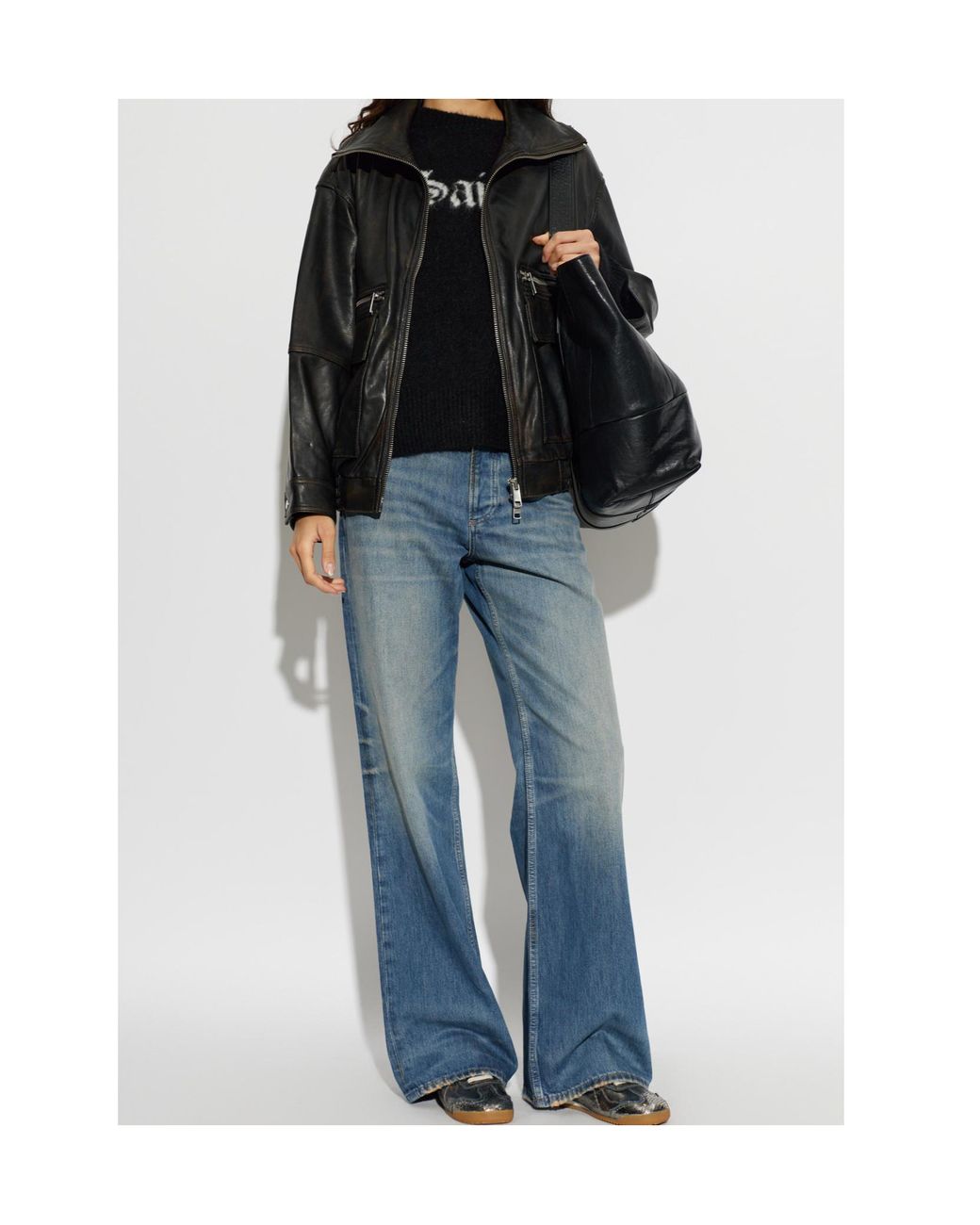 AllSaints Blue Lou Bootcut Jeans