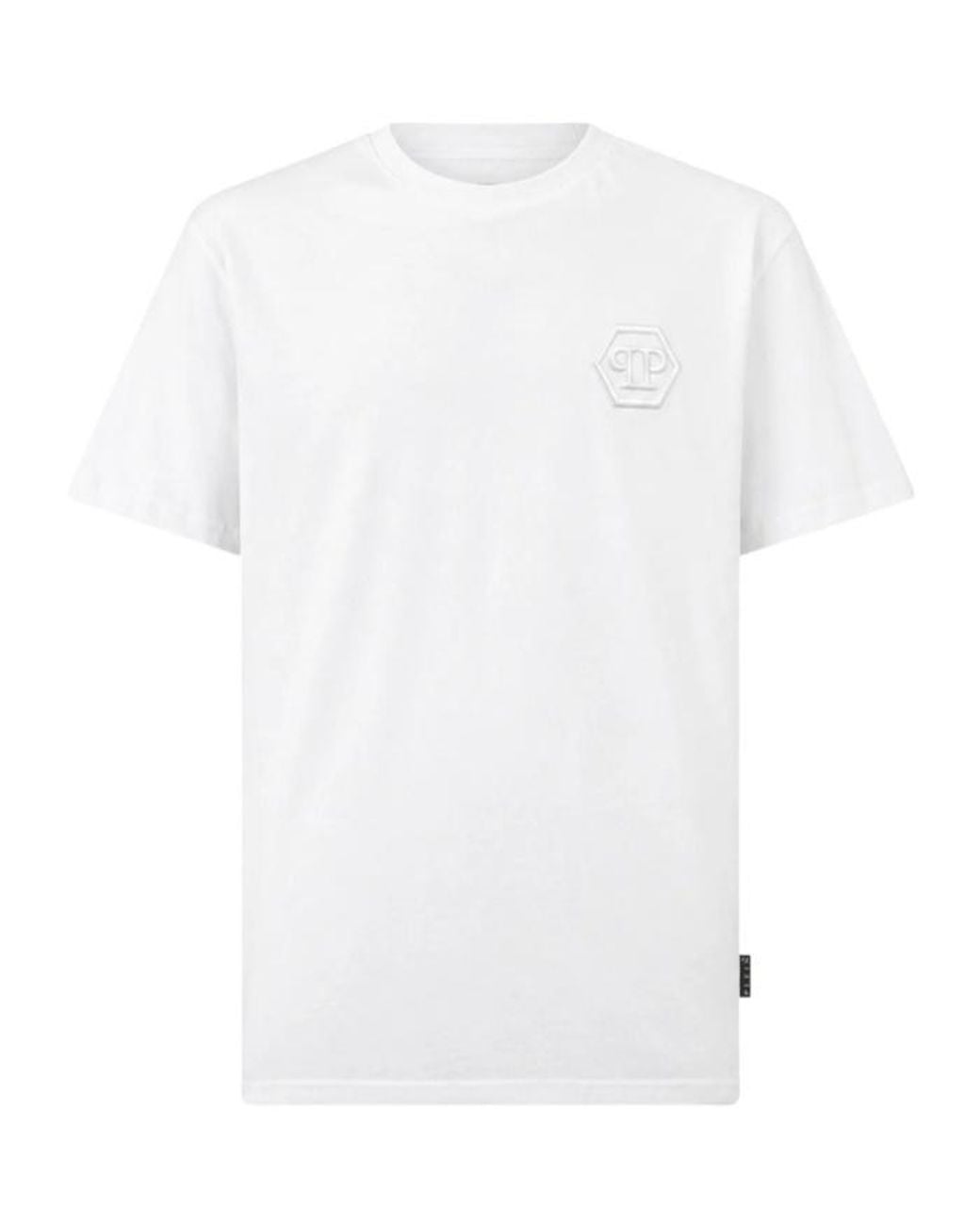 Philipp Plein White Short-Sleeved T-Shirt for men