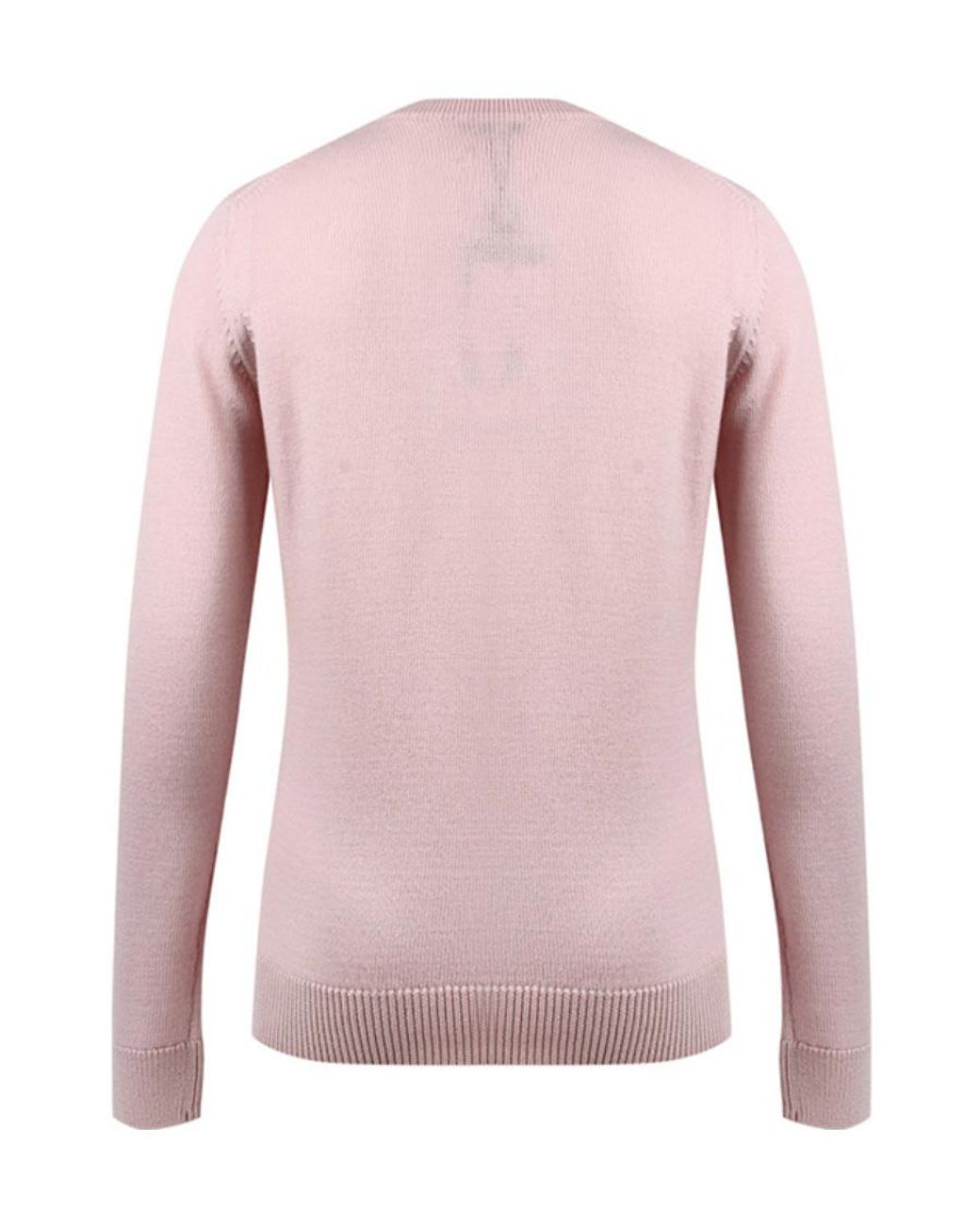 KENZO Pink Colored Letter Logo Knitted Pullover