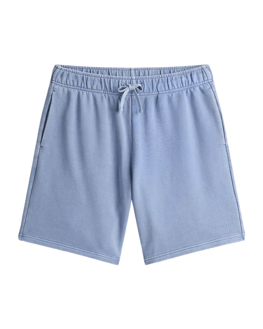 Tommy Hilfiger Blue Drawstring Sports Shorts for men