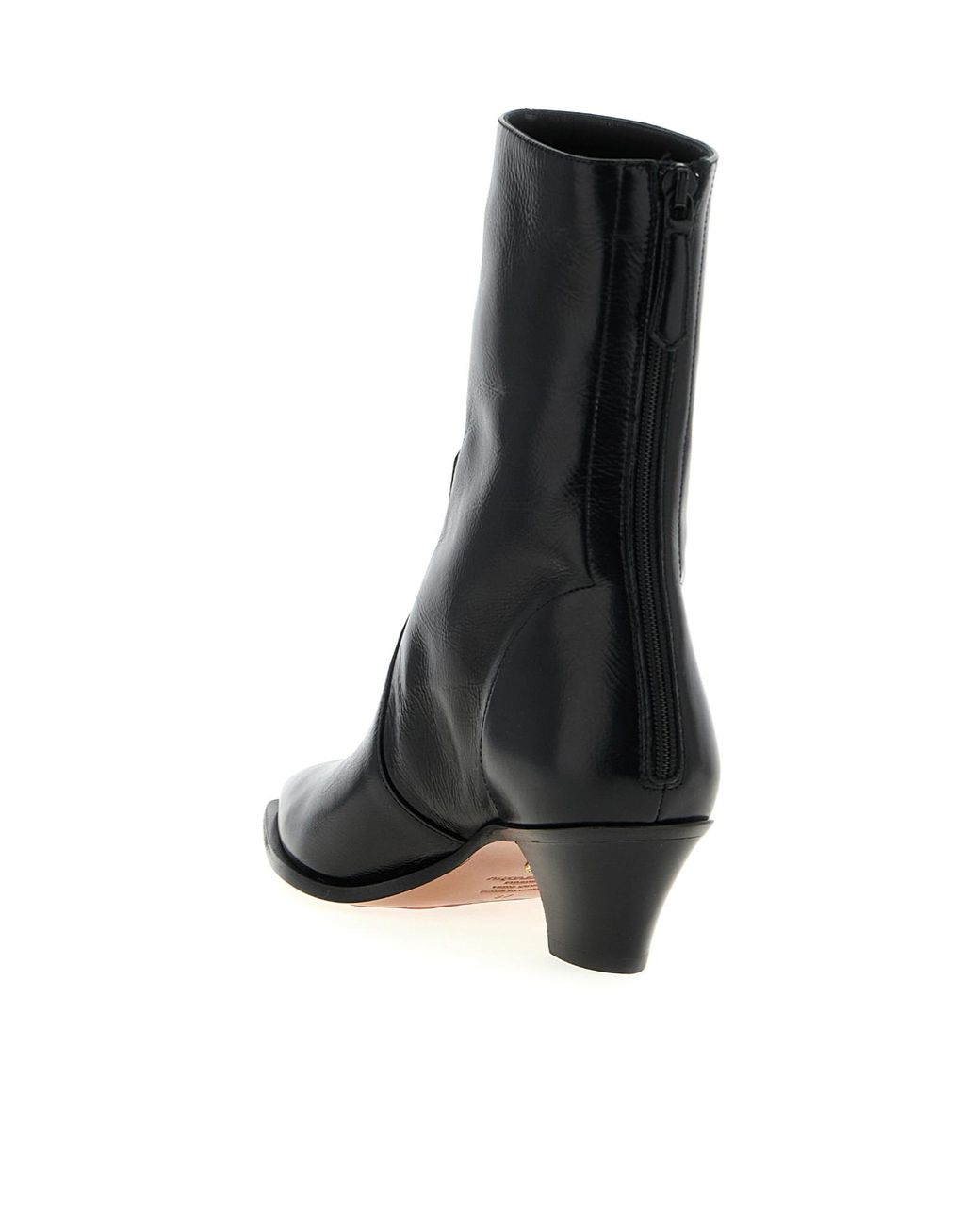 Aquazzura Black Brunswick Ankle Boots