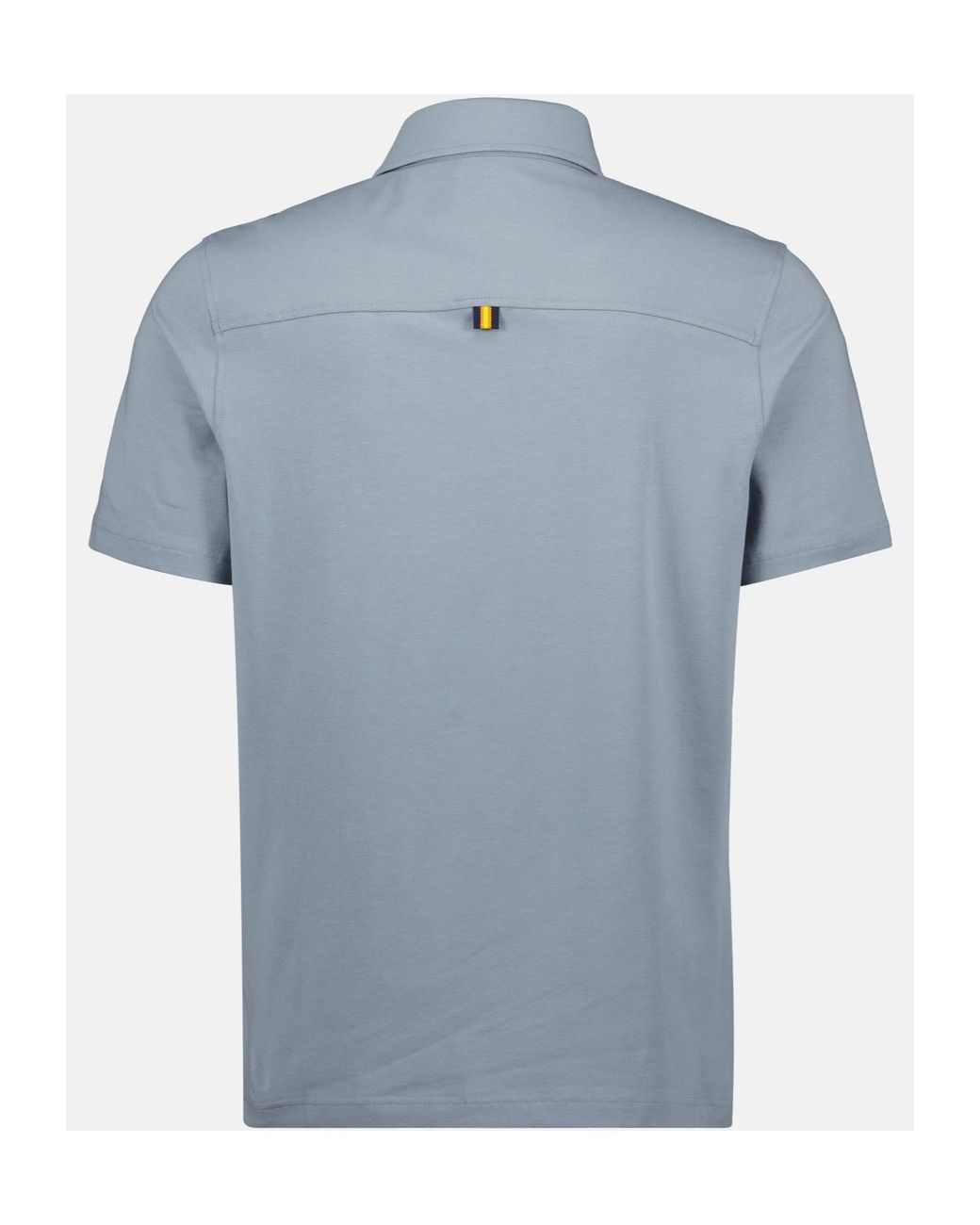 K-Way Blue Vincelle Light Stretch Jersey Polo Shirt for men