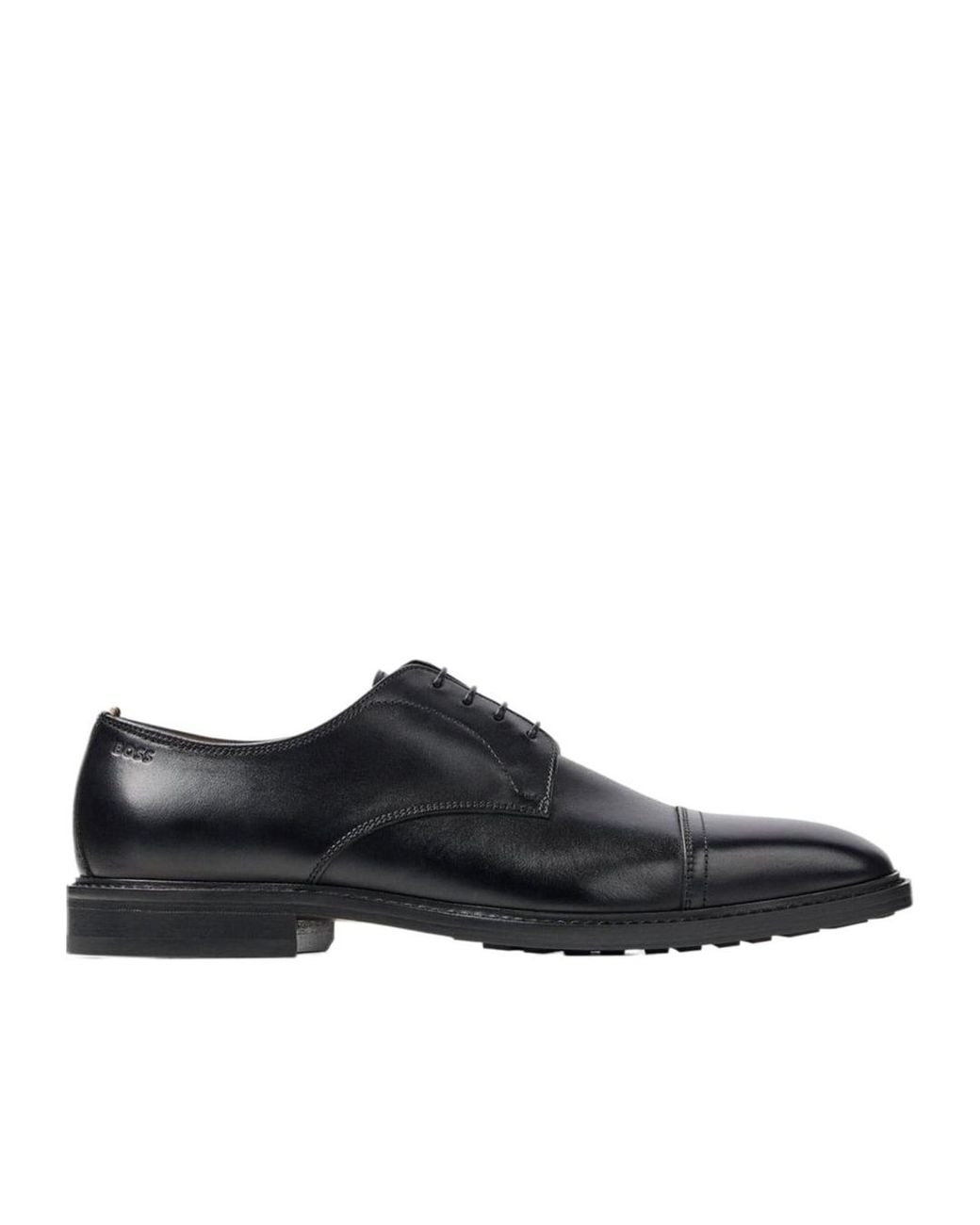 Boss Black Solid Color Loafers for men