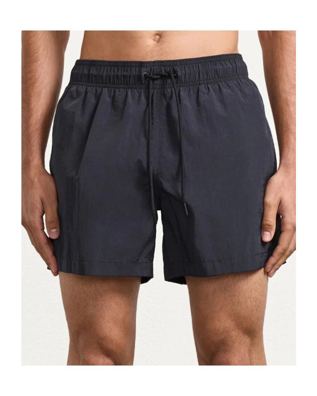 Frescobol Carioca Black Salvador Swim Shorts for men