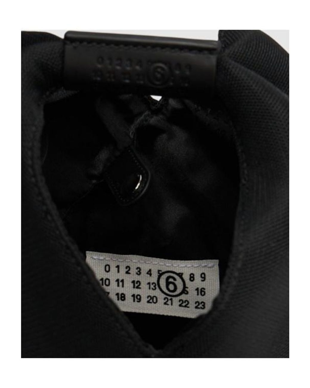 MM6 by Maison Margiela Black Top Handle Tote Bag