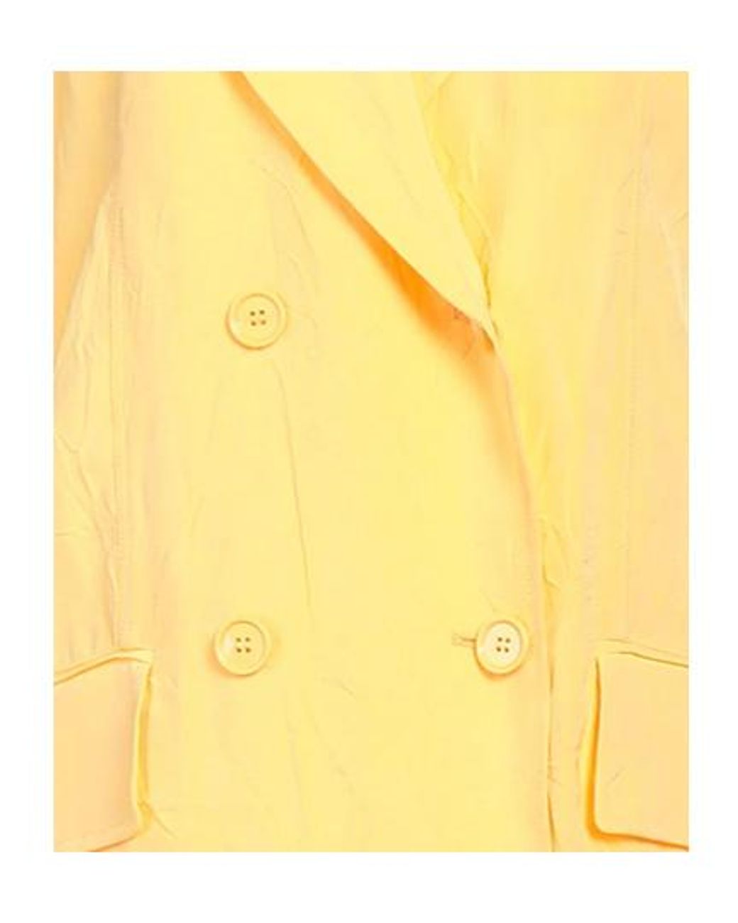 Sportmax Yellow Double- Suit Jacket