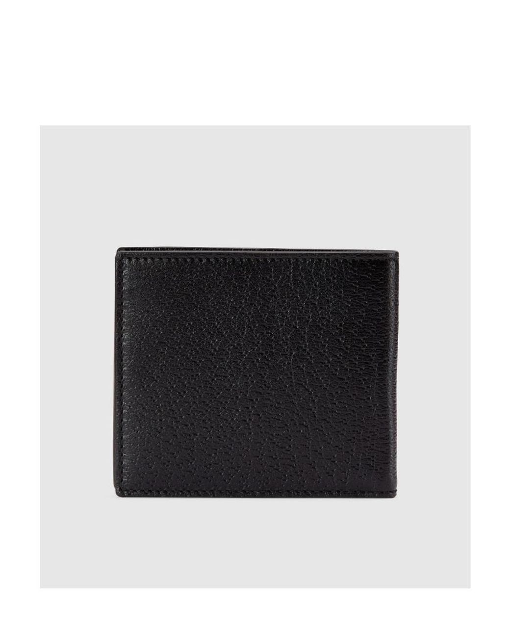 Gucci Black Interlocking G Card Case Wallet for men