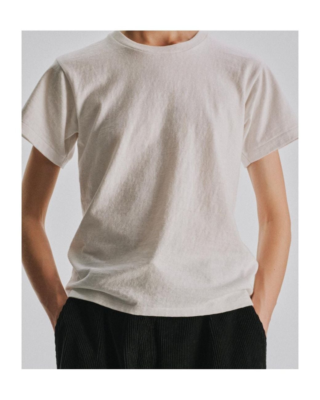 The Row White Duca Crew-Neck Short-Sleeve T-Shirt