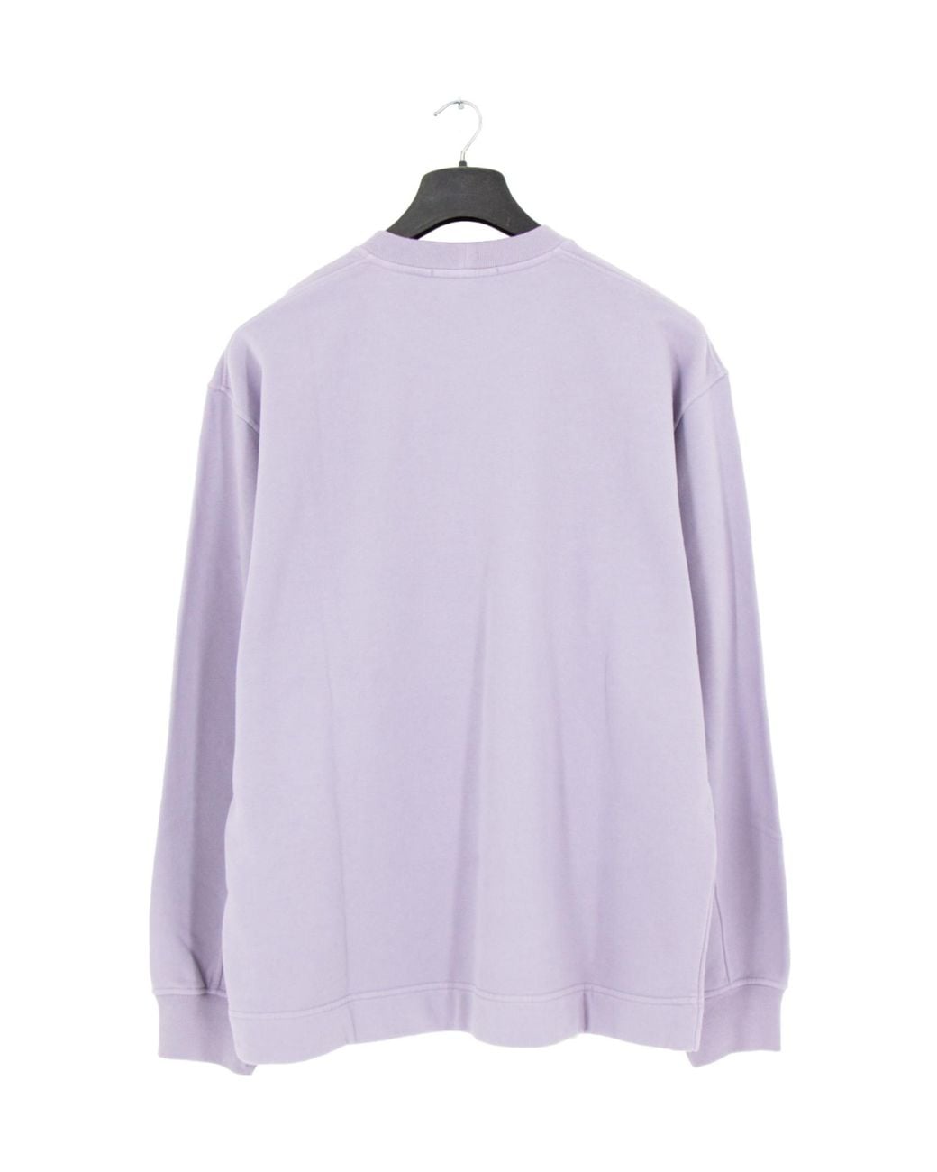 Stone Island Purple Crew Neck Sweatshirt for men