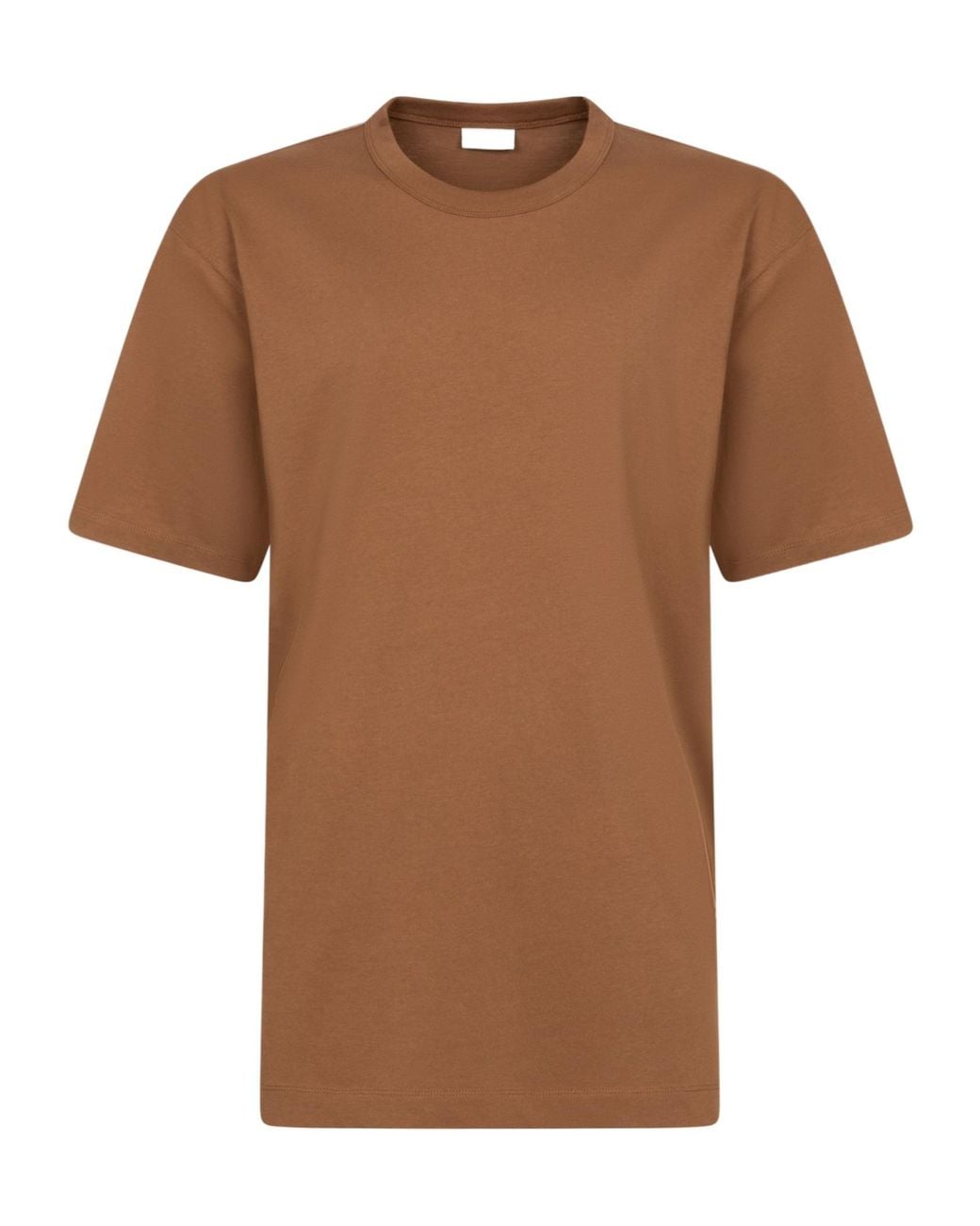 Dries Van Noten Brown Short-Sleeved T-Shirt for men
