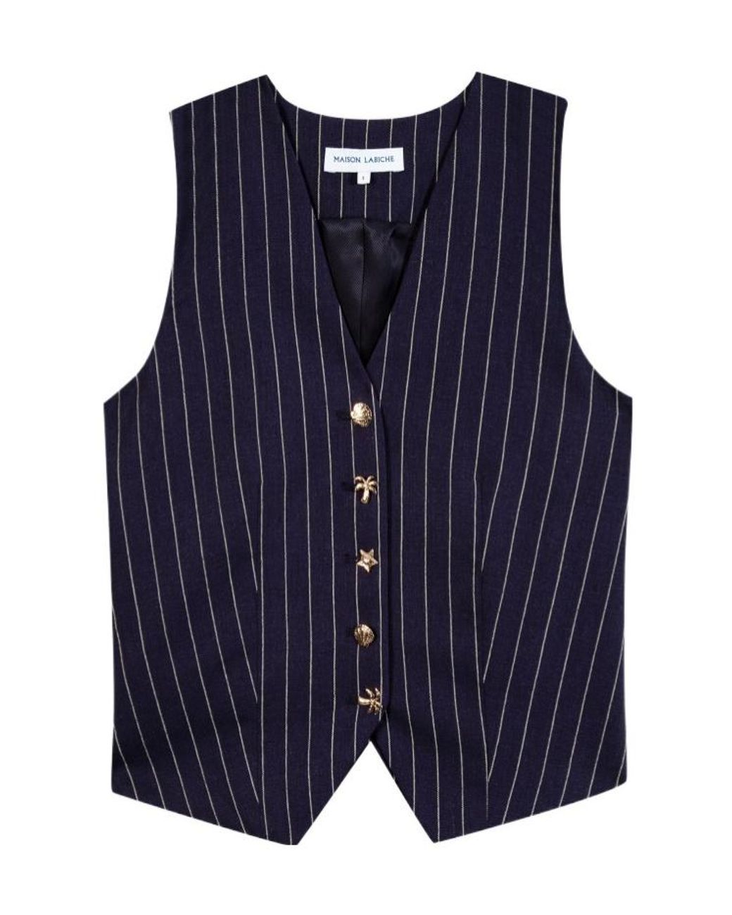 Maison Labiche Blue Dubail Vest