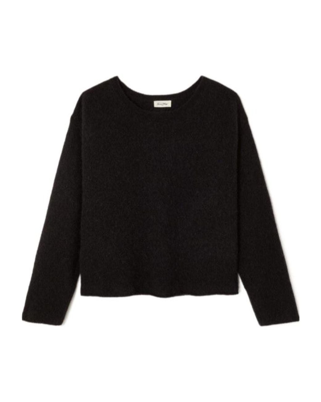 American Vintage Black Vito Oversized Sweater
