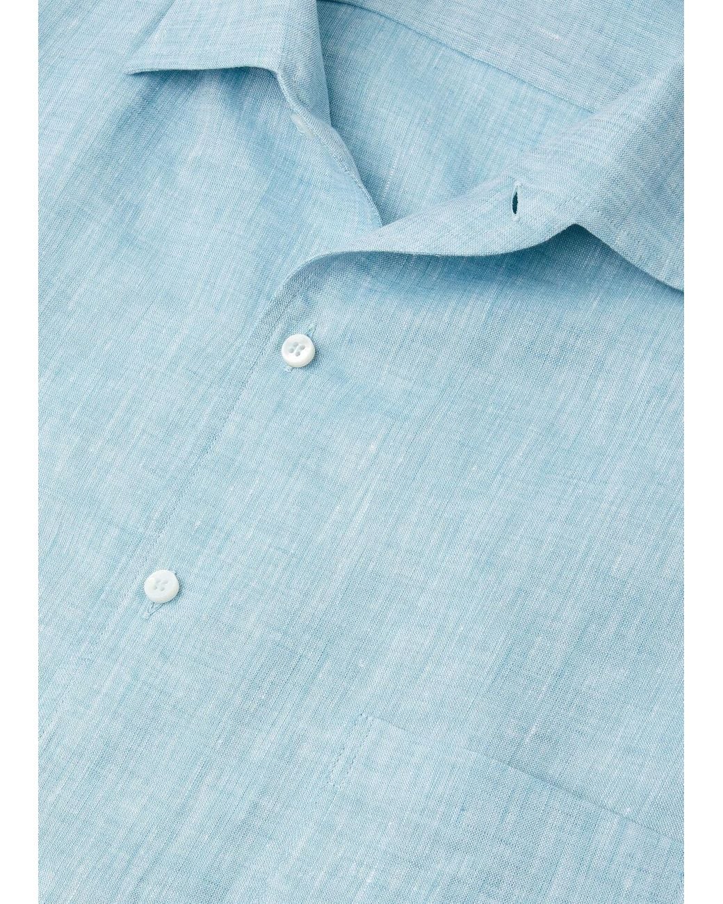 Loro Piana Blue Andre Shirt for men