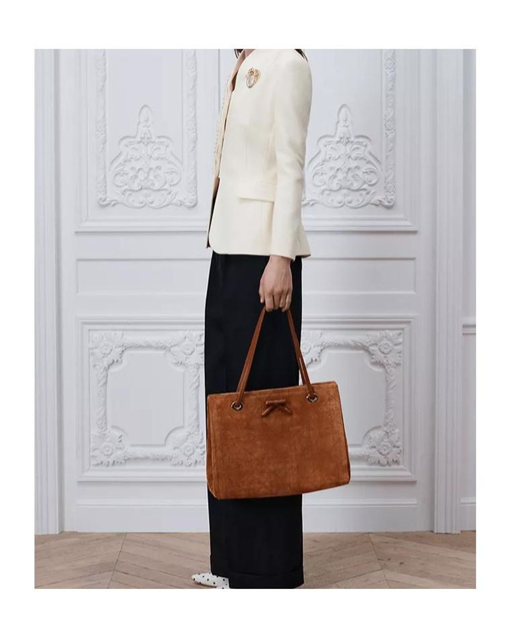 Dior Brown Medium Promenade Shopping Bag