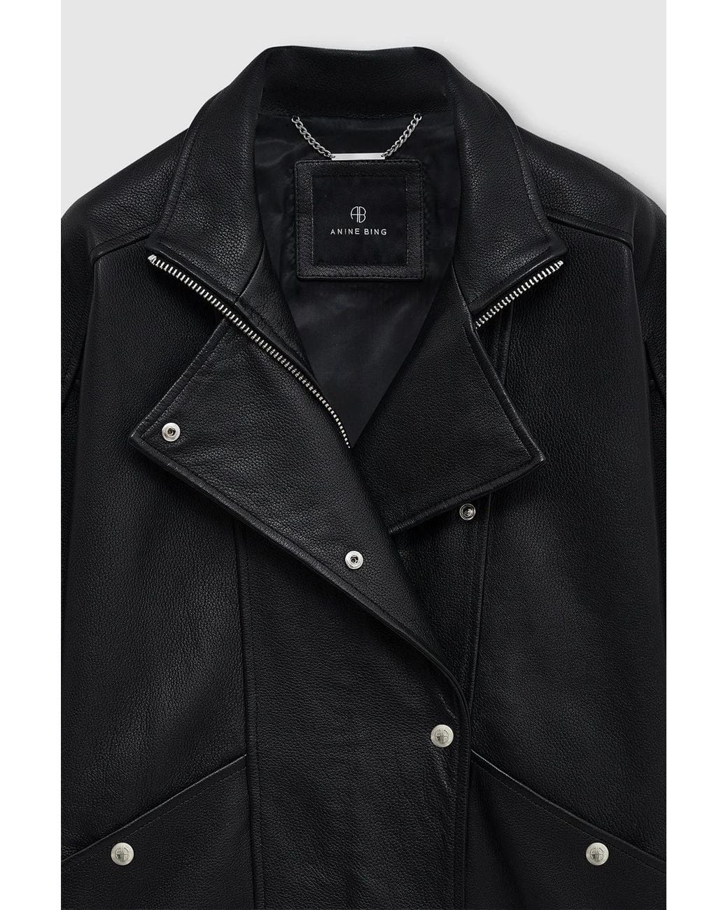Anine Bing Black Sandy Jacket