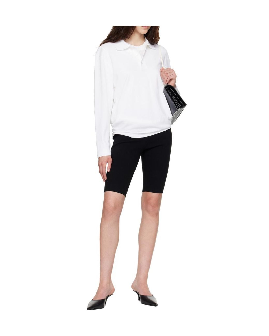 Flore Flore White Diana Polo Shirt