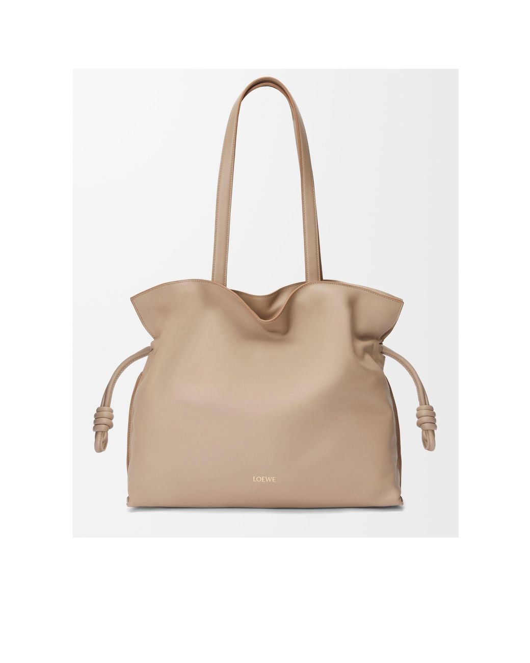Loewe Natural Large Flamenco Clutch