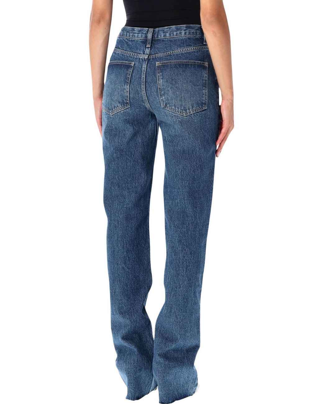 Frankie Shop Blue Denim Jeans