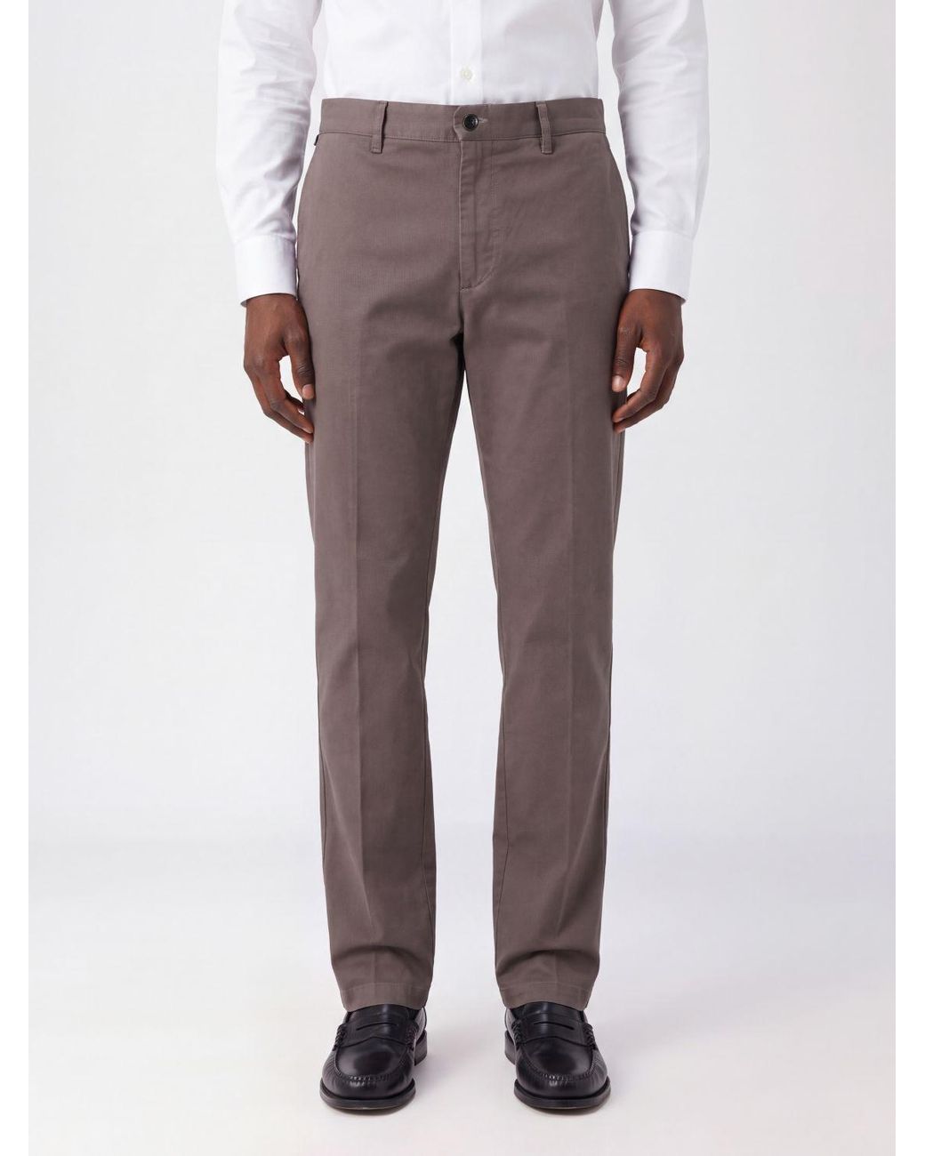 Incotex Gray Chino Trousers for men