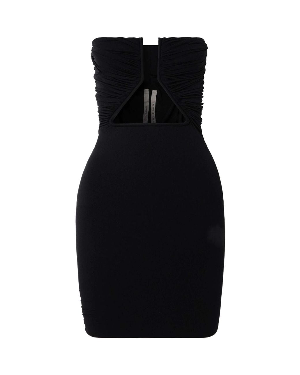 Rick Owens Black Pleated Dress