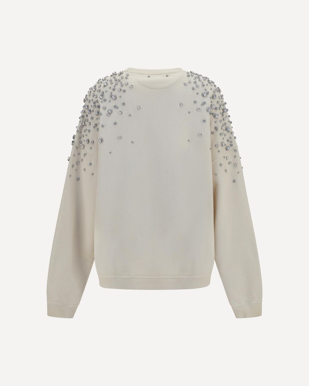 Golden Goose Deluxe Brand Gray Embellished Crewneck Sweatshirt for men