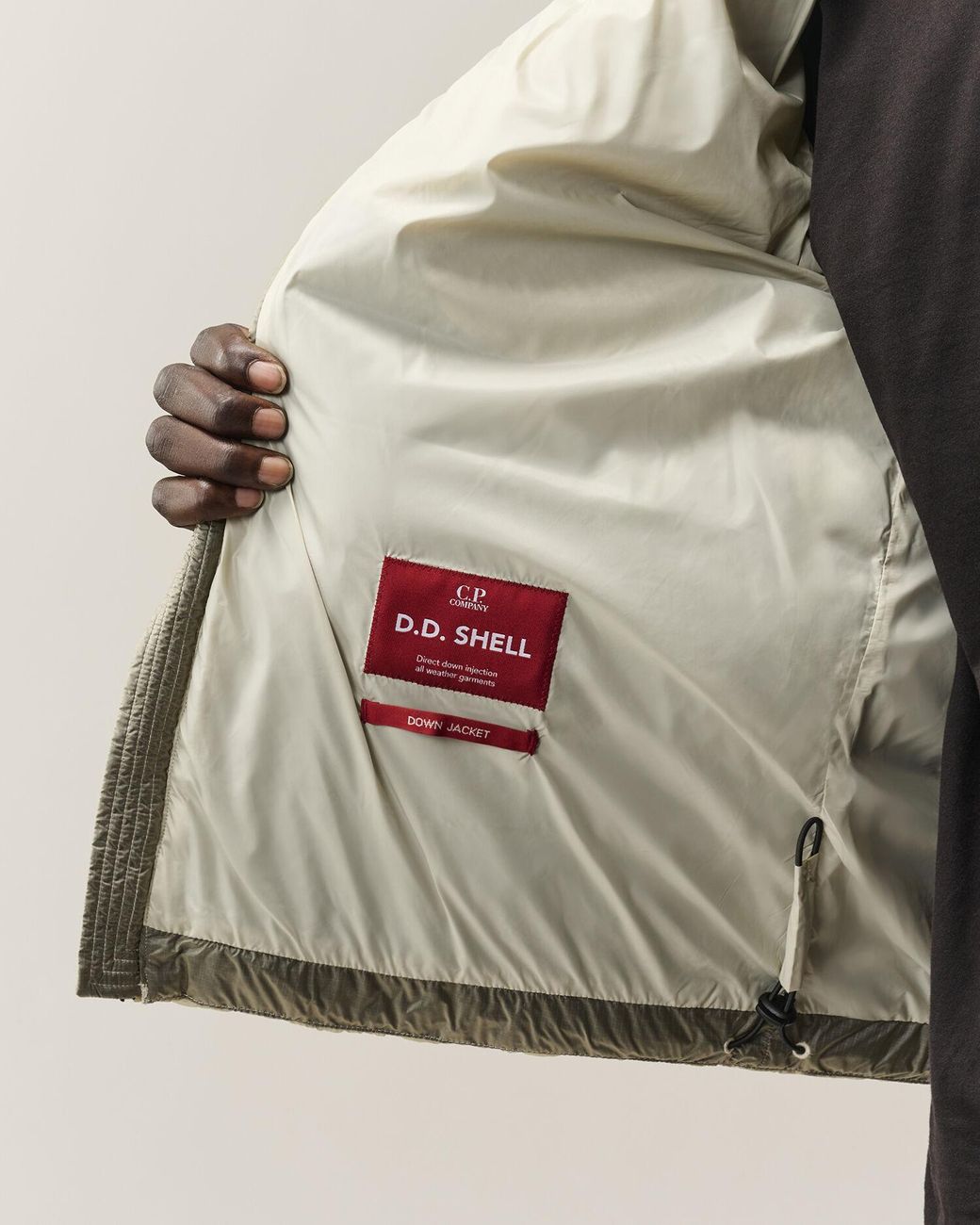 C P Company Natural D.D. Shell Jacket for men