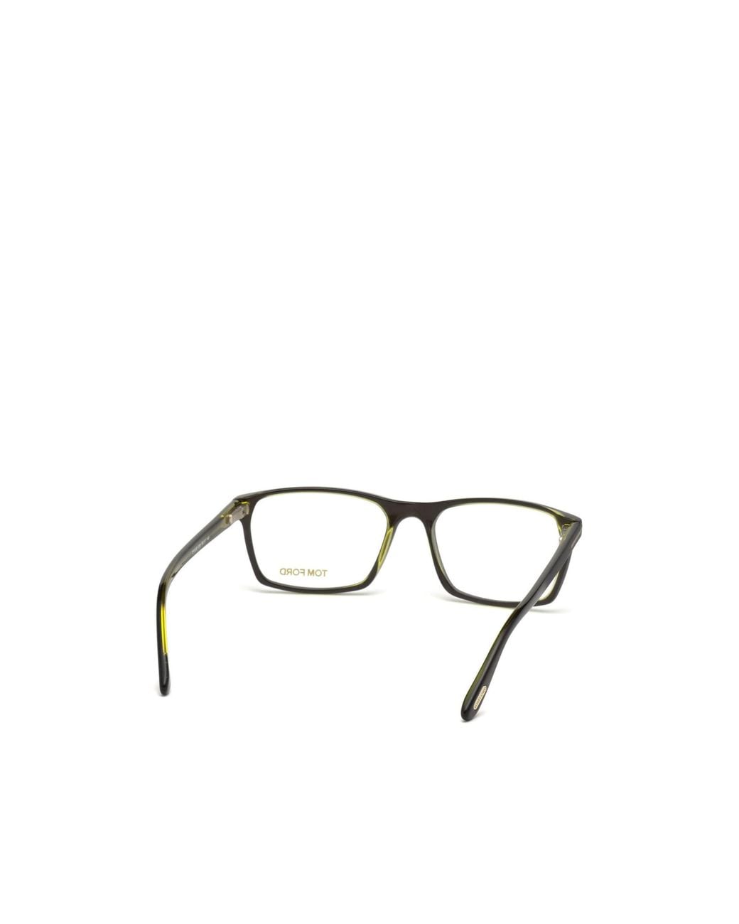 Tom Ford Metallic Eyewear Square Frame Glasses for men